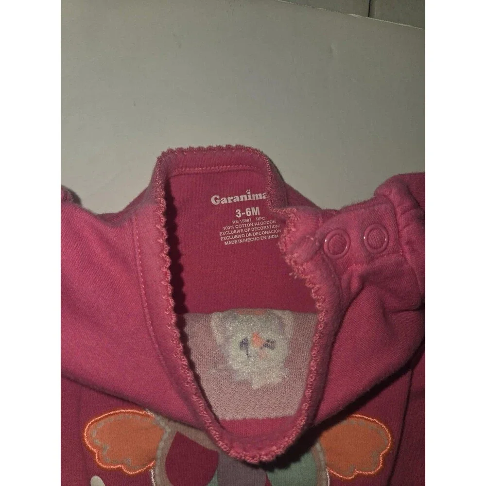 Baby Girl 3-6 Months Clothing Lot 6 Pieces Including Hello Kitty Hoodie